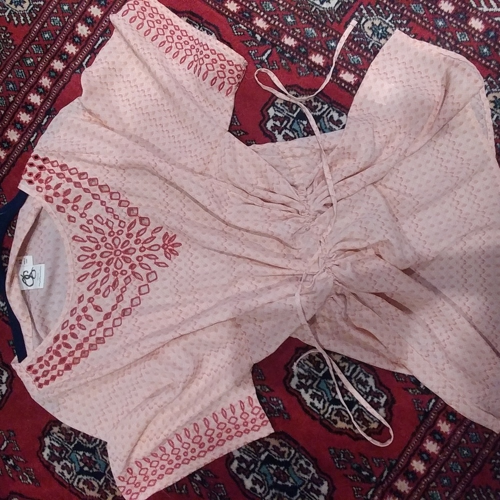 Anthropologie Cinched Top